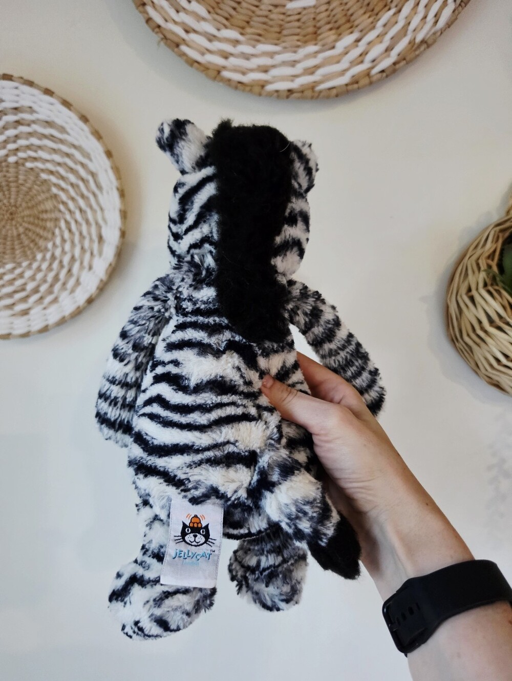 Jellycat Medium Bashful Zebra (Retired) - Picture 2 of 2